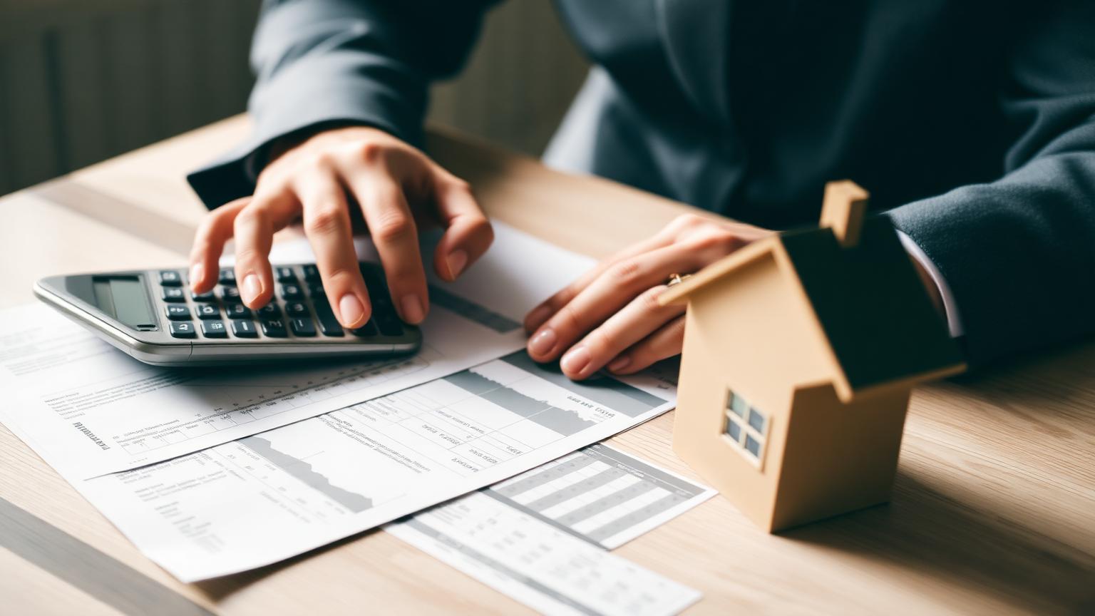 Homeowner calculando el espacio teórico de CLTV antes de evaluar un HELOC